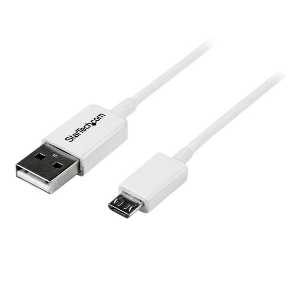StarTech.com 2m White Micro USB Cable - A to Micro B StarTech.com — view 2