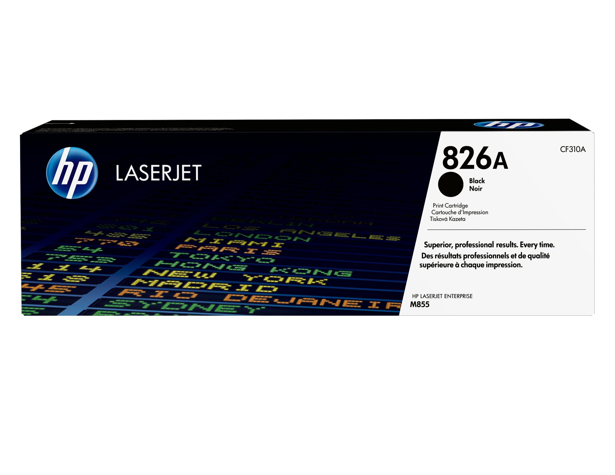 HP 826A BLACK LJ TONER CART CF310A HP — view 2