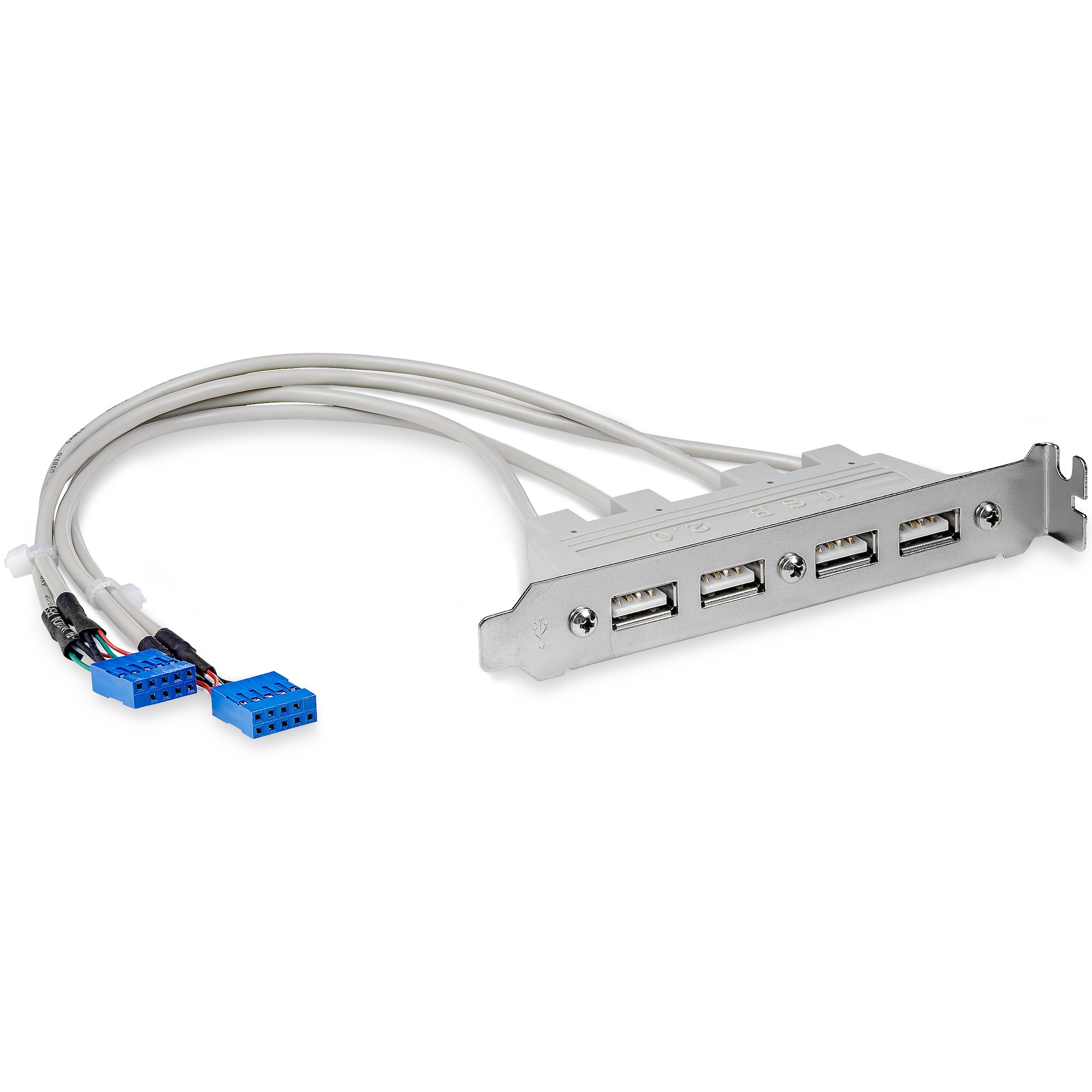 StarTech.com 4 Port USB A Female Slot Plate Adapter StarTech.com — view 2