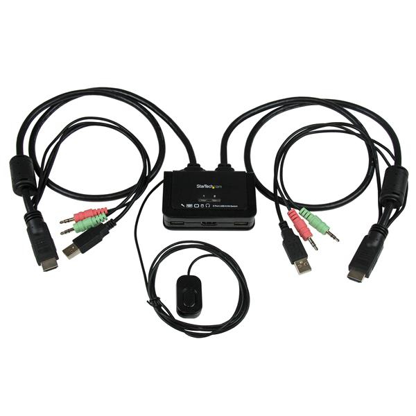 StarTech.com 2 Port USB HDMI Cable KVM Switch StarTech.com — view 2