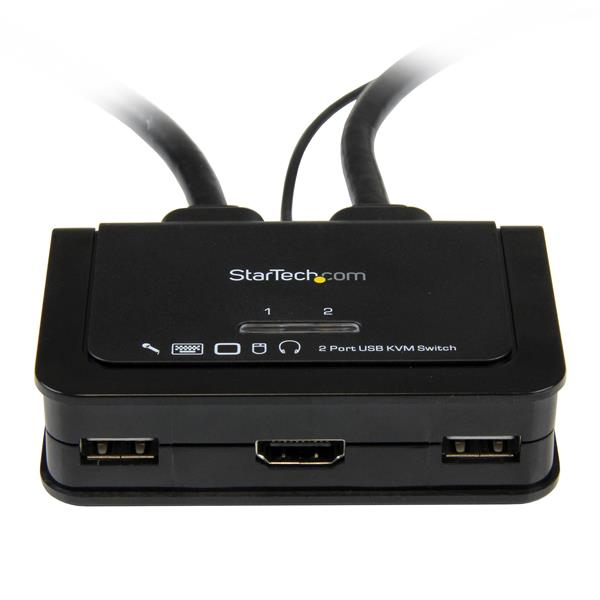 StarTech.com 2 Port USB HDMI Cable KVM Switch StarTech.com — view 3