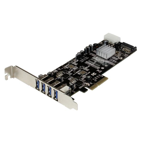 StarTech.com 4 Port Dual Bus PCIe USB 3 Card w/ UASP StarTech.com — view 2