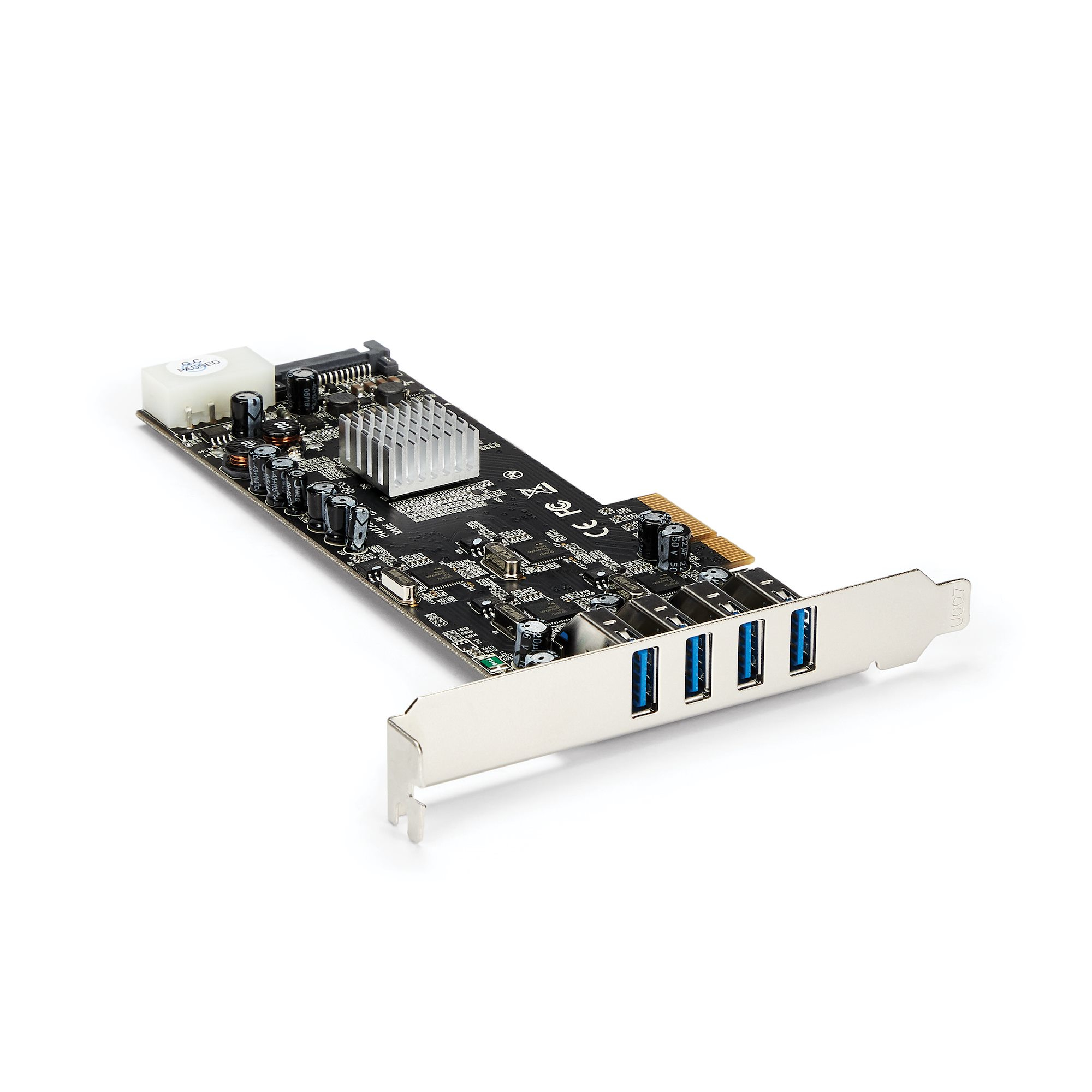 StarTech.com 4 Port Quad Bus PCIe USB 3 Card w/ UASP StarTech.com — view 1