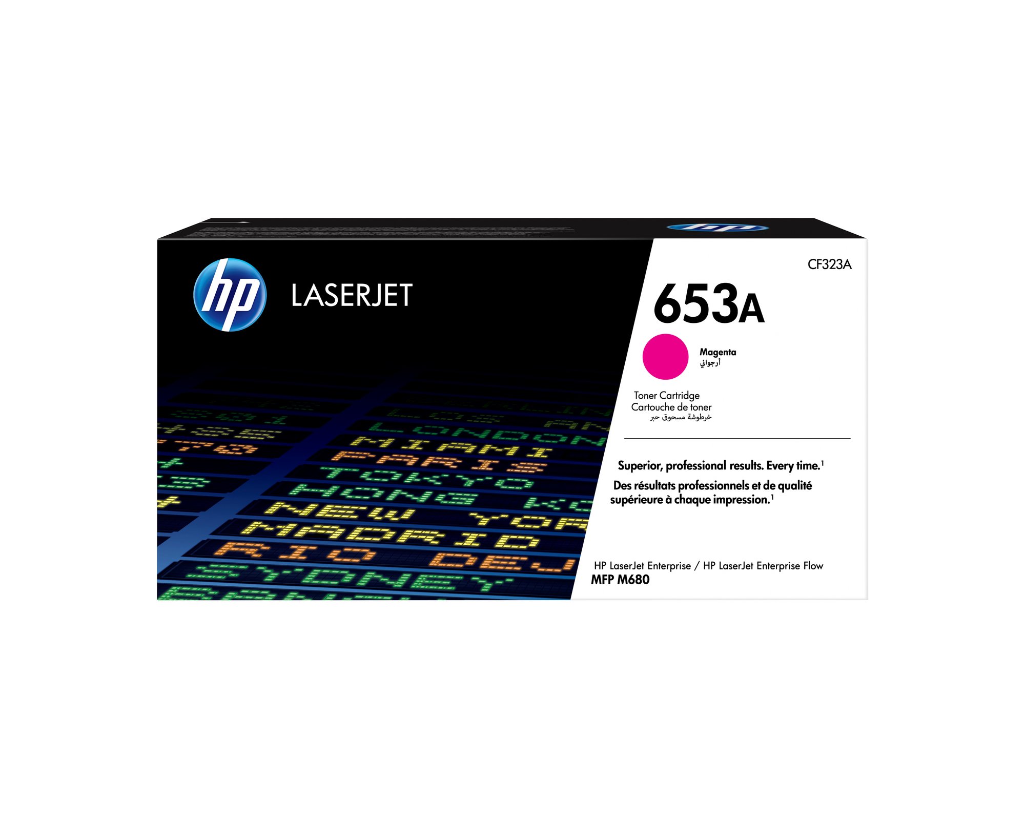 HP 653A MAGENTA LJ TONER CART CF323A HP — view 2