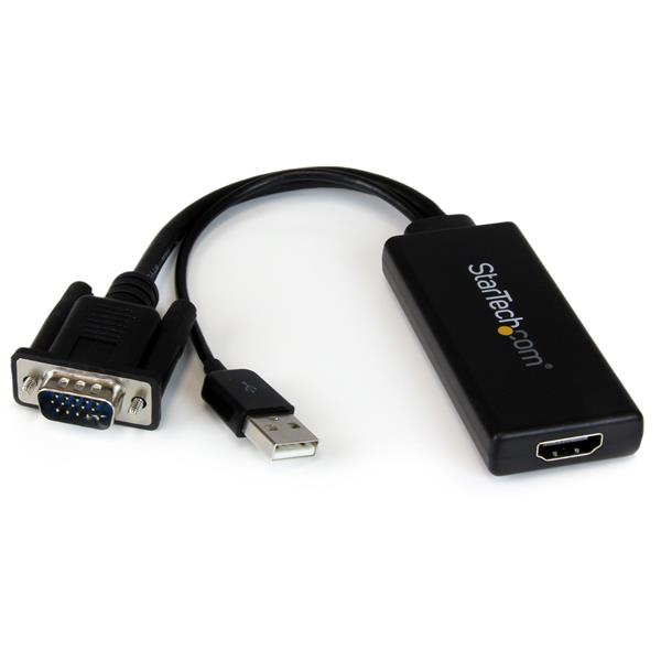 StarTech.com VGA to HDMI Adapter with USB Audio Power StarTech.com — view 2