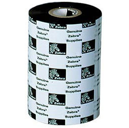 ZEBRA Wax/Resin Ribbon 110mmx74m (4.33inx242f ZEBRA — view 2