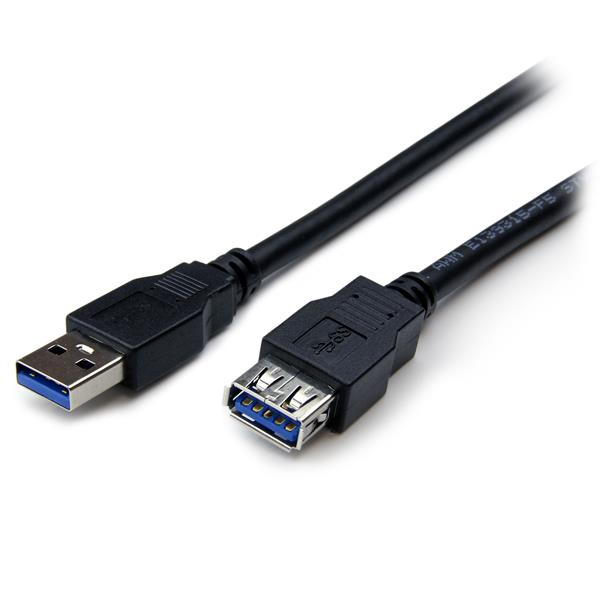 StarTech.com 2m Black USB 3.0 Extension Cable M/F StarTech.com — view 2
