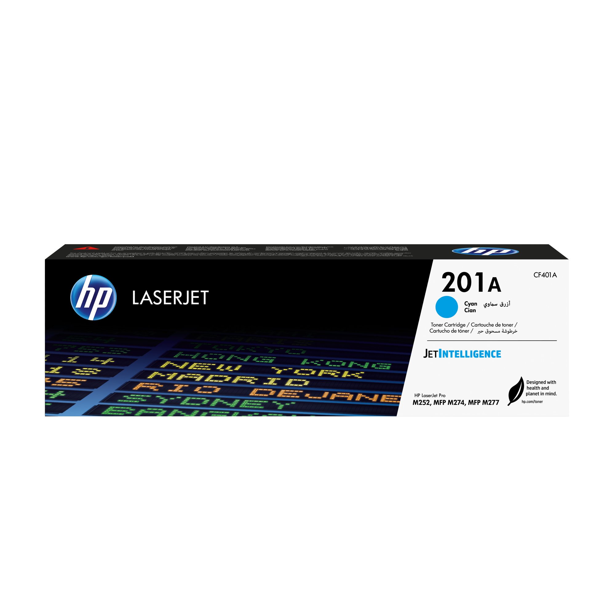 HP 201A CYAN LJ TONER CART-CF401A HP — view 2