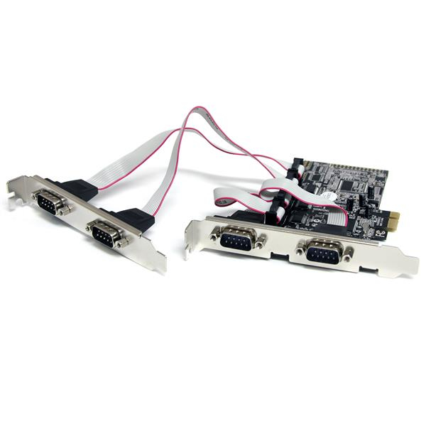 StarTech.com 4 Port PCIe Serial Adapter Card w/ 16550 StarTech.com — view 2