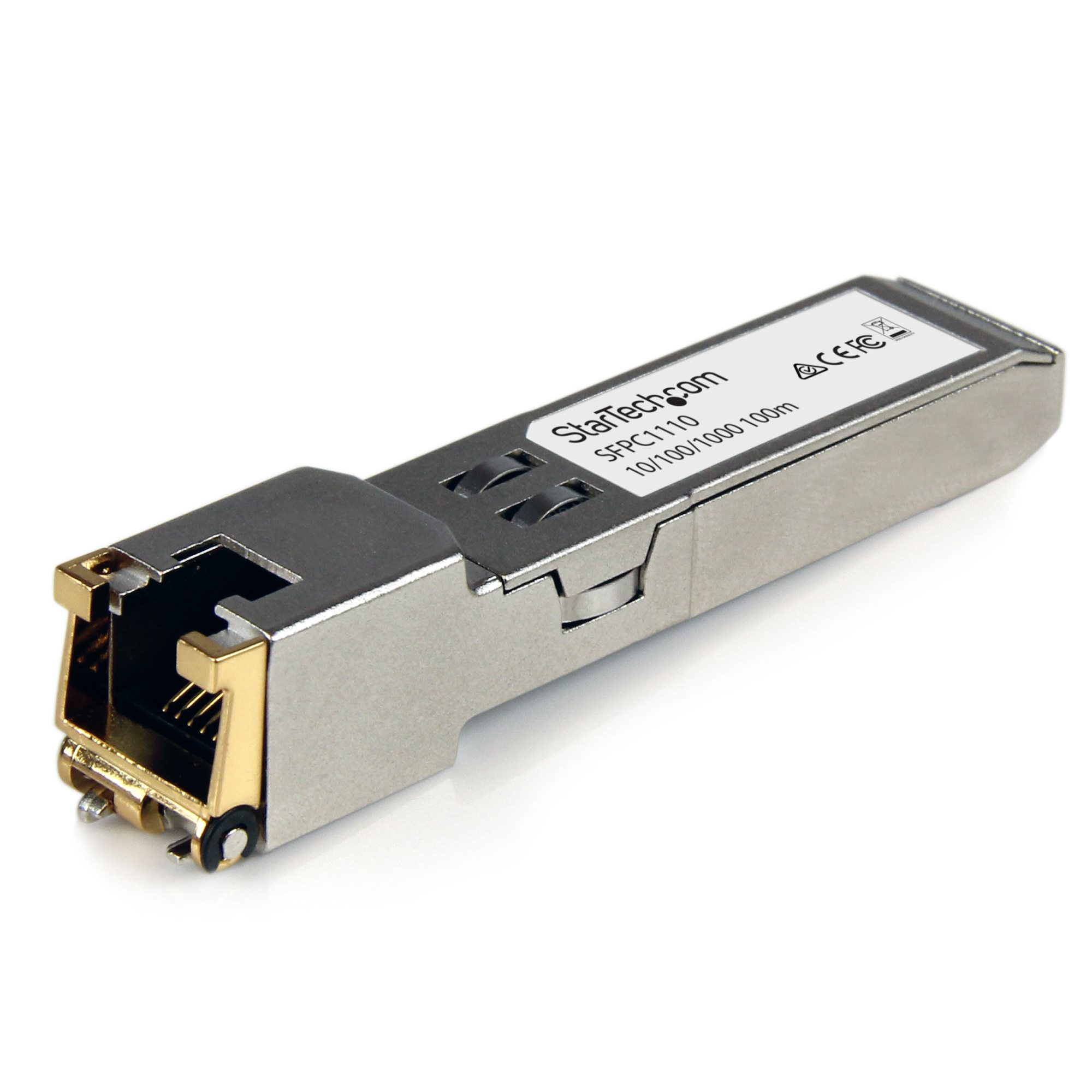 StarTech.com Gb RJ45 Copper SFP Transceiver Module StarTech.com — view 2