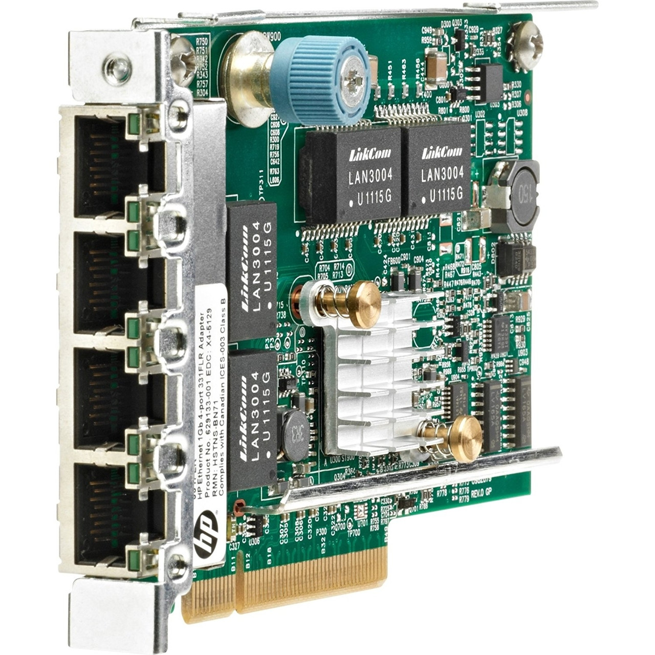 Hewlett Packard Enterprise HP 1Gb Ethernet 4P 331FLR Adptr Hewlett Packard Enterprise — view 2