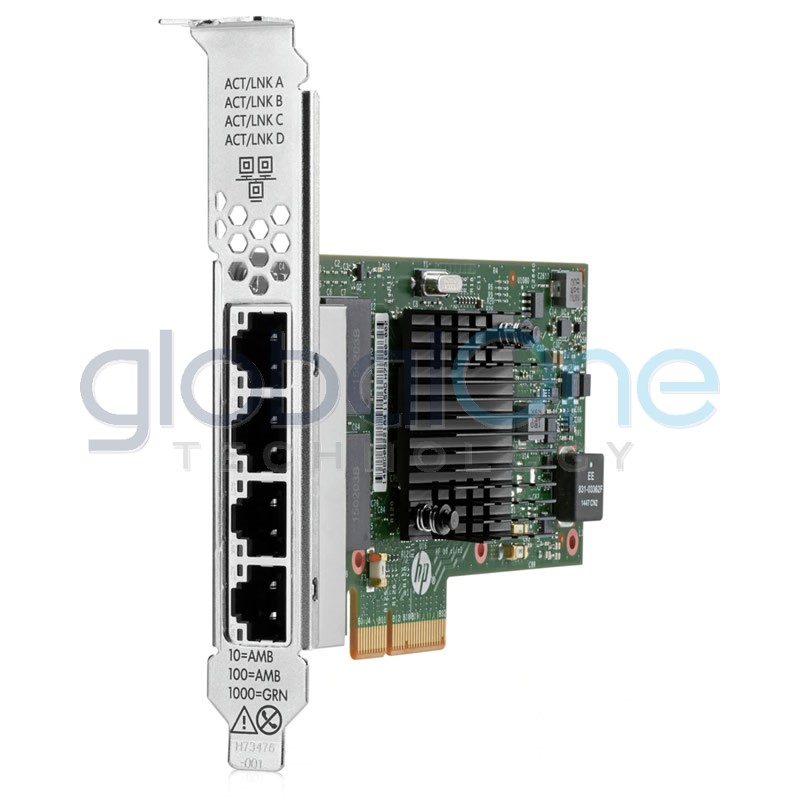 Hewlett Packard Enterprise HP Ethernet 1Gb 4-port 366T Adapter Hewlett Packard Enterprise — view 2