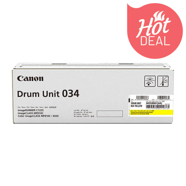CANON CART034YD YELLOW DRUM FOR MF810CDN CANON — view 2