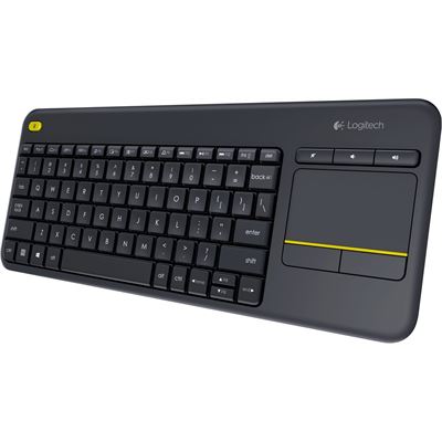 LOGITECH K400 PLUS WIRELESS TOUCH KEYBOARD BLACK LOGITECH — view 2