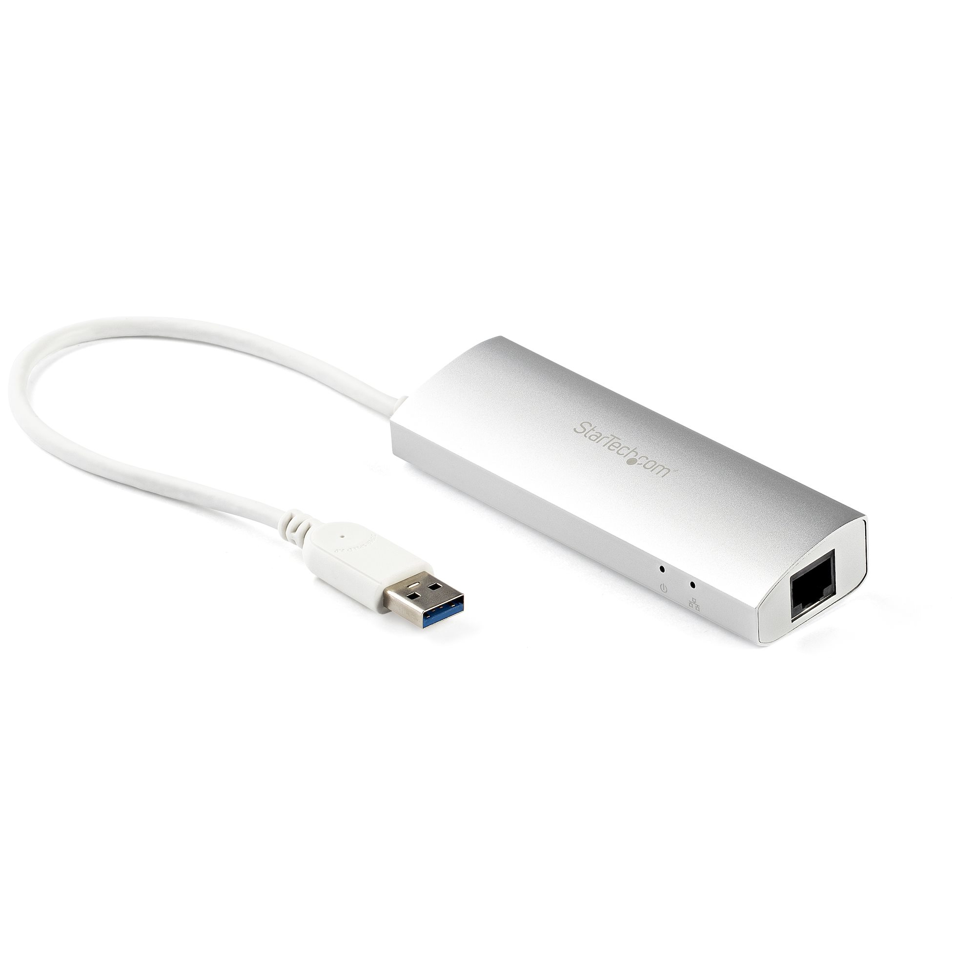 StarTech.com 3 Port Portable USB 3.0 Hub plus GbE StarTech.com — view 2
