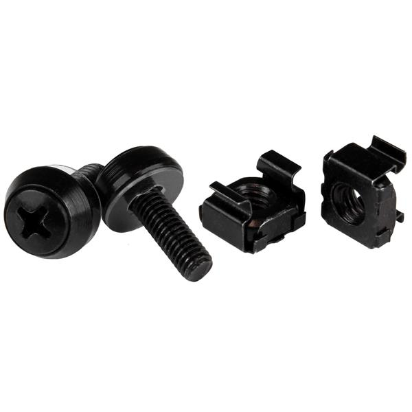 StarTech.com M5 SCREWS CAGE NUTS - 100 PACK BLACK StarTech.com — view 2