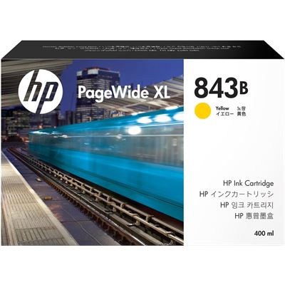 HP 843B 400-ML YELLOW INK CARTRIDGE HP — view 2