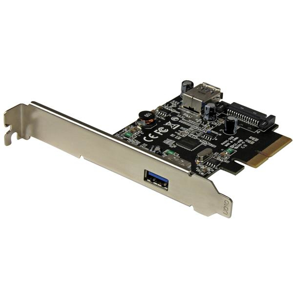 StarTech.com 2 Port USB 3.1 10Gbps Card 1x Ext 1x Int StarTech.com — view 2