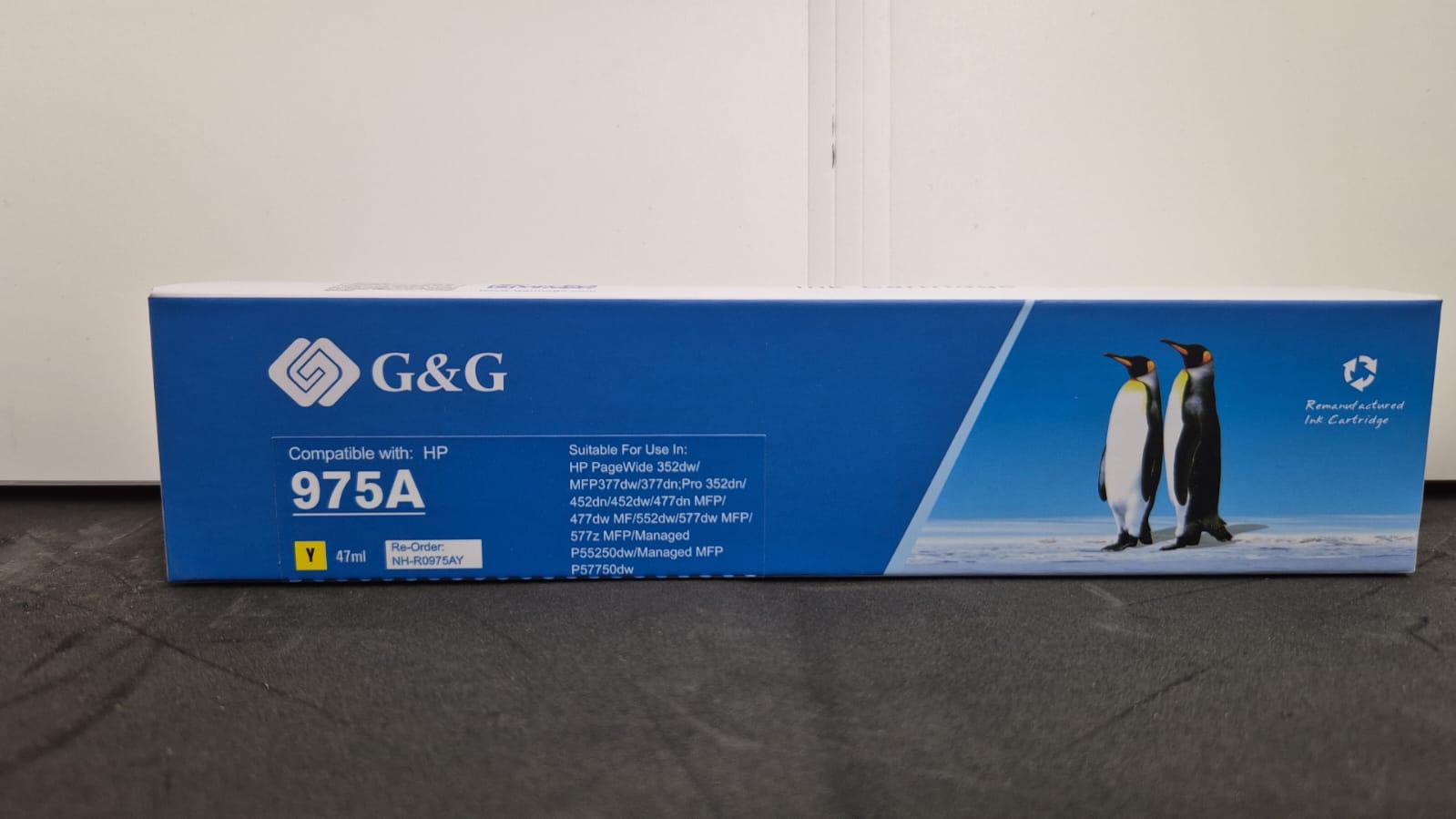 HP 975A YELLOW ORIGINAL PW CRTG HP — view 2