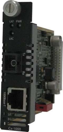 Media Converter C-1000-S1SC10D PERLE — view 2