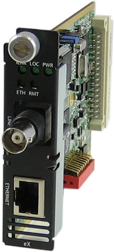 Ethernet Extender eX-1C110-BNC PERLE — view 2
