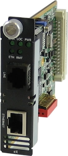 Ethernet Extender eX-1C1110-RJ PERLE — view 2