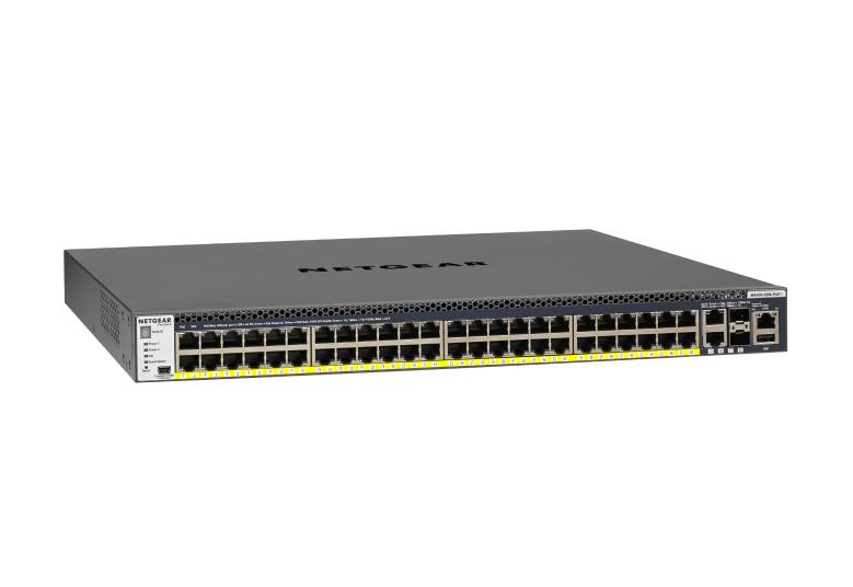 NETGEAR M4300-52G-POE+ FULLYMGD STCK LYR3 48X1G NETGEAR — view 2