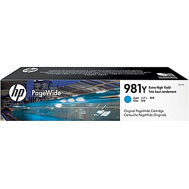 HP 981Y EXTRA HIGH YIELD CYAN PAGEWIDE HP — view 2