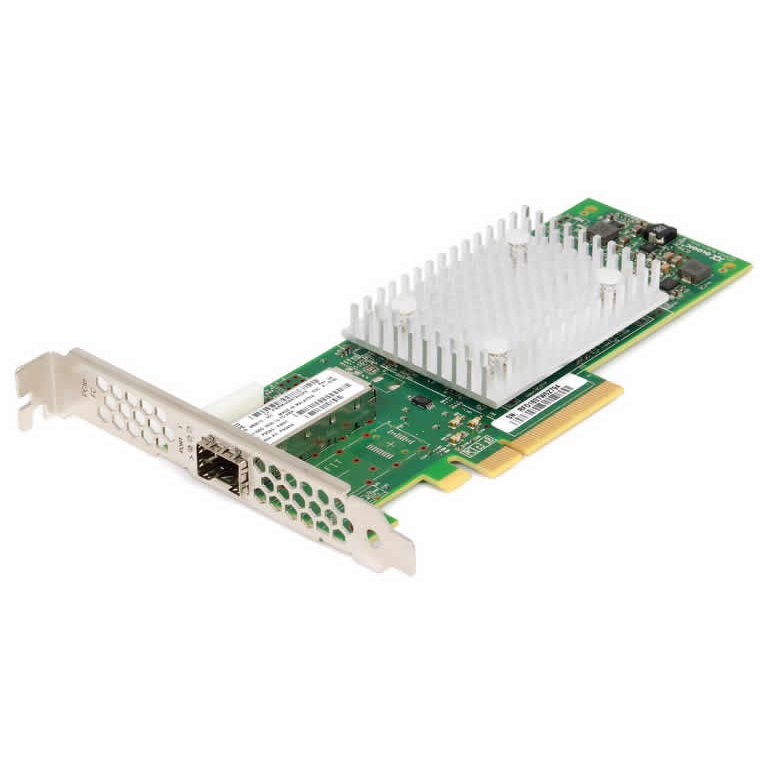 Hewlett Packard Enterprise HPE StoreFabric SN1100Q 16Gb SP HBA Hewlett Packard Enterprise — view 2