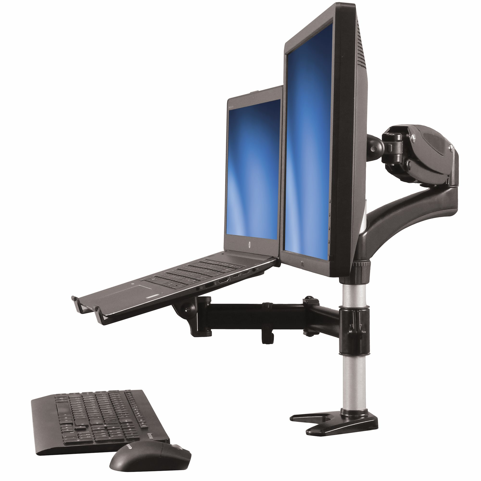 StarTech.com SINGLE-MONITOR ARM WITH LAPTOP STAND StarTech.com — view 2