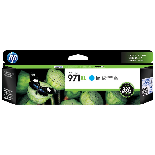 HP 971XL CYAN LARGE INK CART CN626AA HP — view 2
