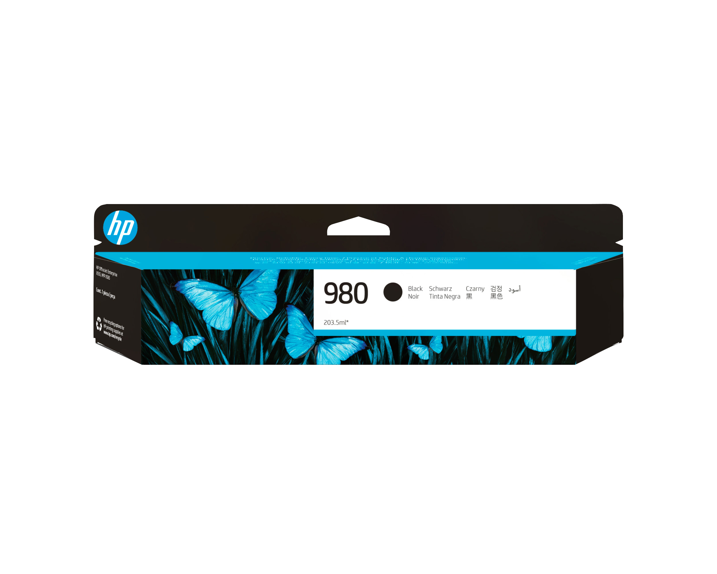HP 980 BLACK INK CART D8J10A HP — view 2