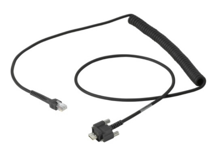 ZEBRA CABLE ASSEMBLY VC70 USB TO RJ45 COILED ZEBRA — view 2