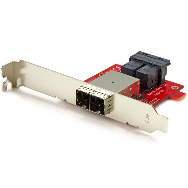StarTech.com Mini-SAS Adapter - Dual SFF-8643 to 8644 StarTech.com — view 2
