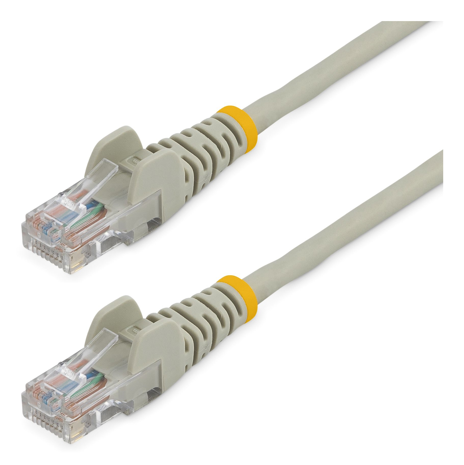 StarTech.com 0.5m Gray Snagless Cat5e Patch Cable StarTech.com — view 2
