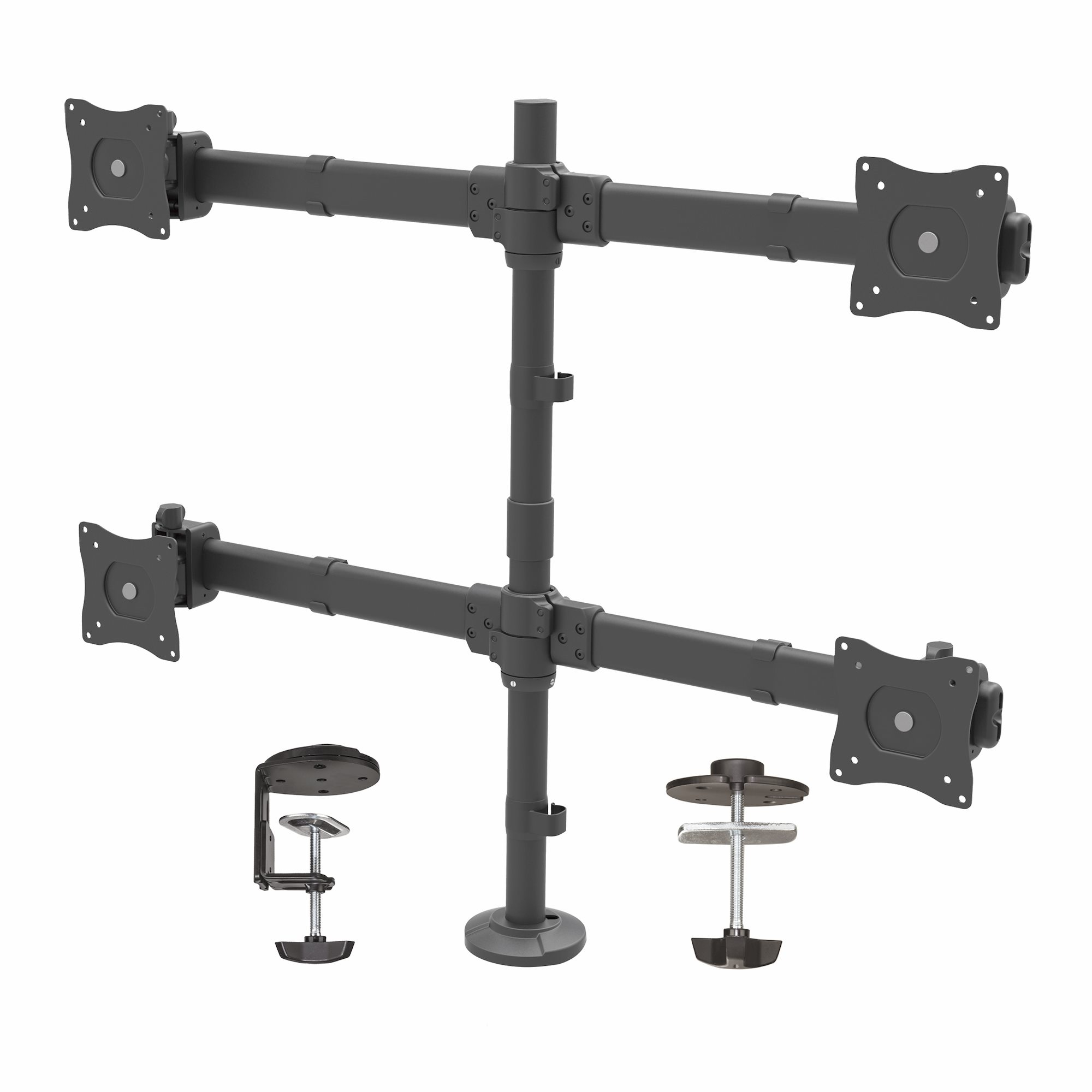 StarTech.com Desk Mount Quad Monitor Arm - Steel StarTech.com — view 2