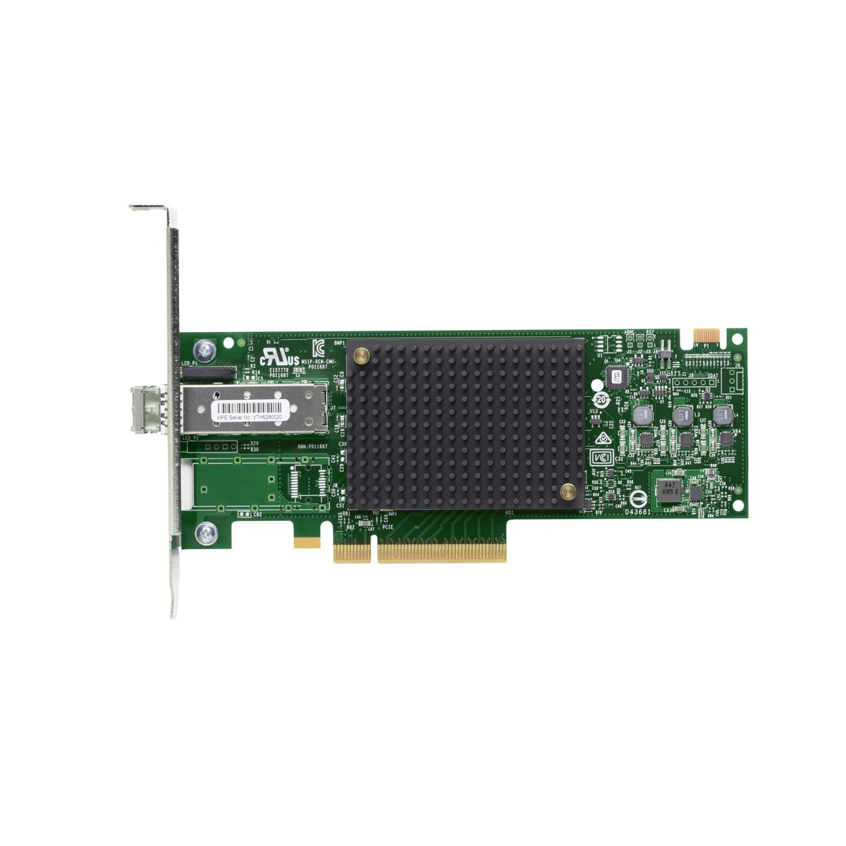 Hewlett Packard Enterprise SN1200E 16Gb 1p FC HBA Hewlett Packard Enterprise — view 2