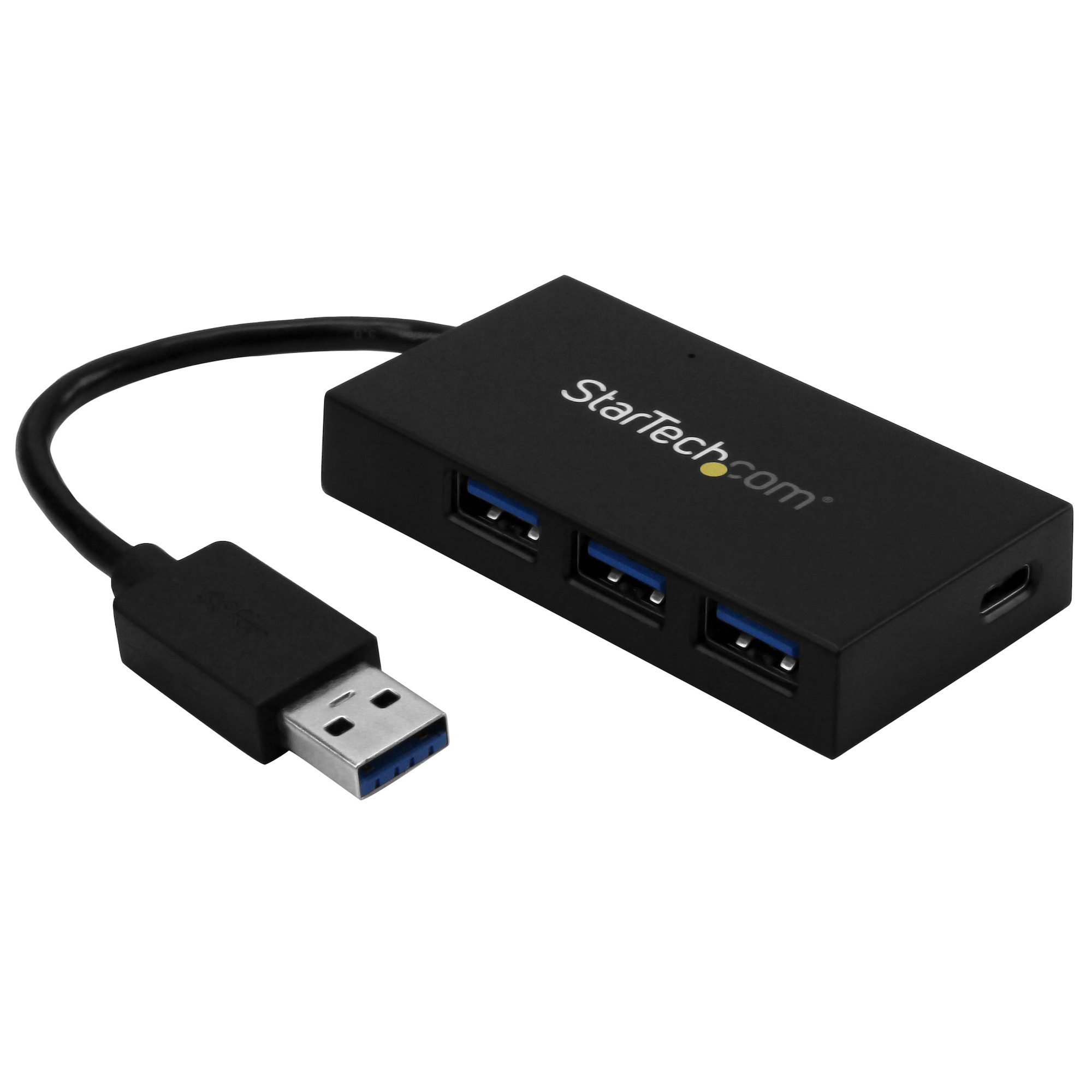 StarTech.com 4 PORT USB 3.0 HUB - 3X USB A 1X USB C StarTech.com — view 2
