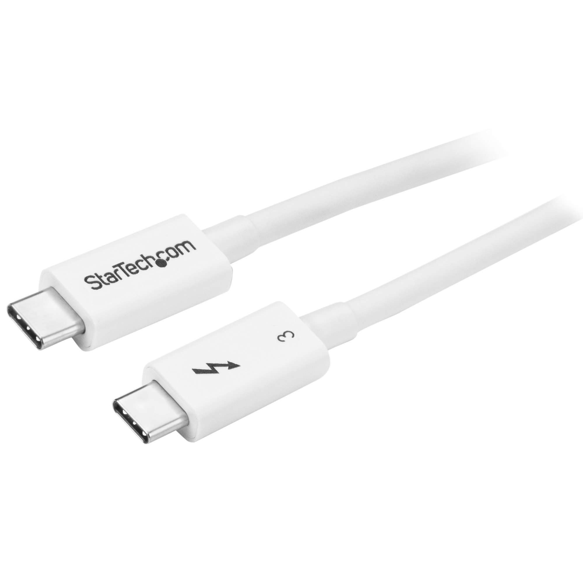 StarTech.com 0.5m Thunderbolt 3 Cable 40Gbps - White StarTech.com — view 2