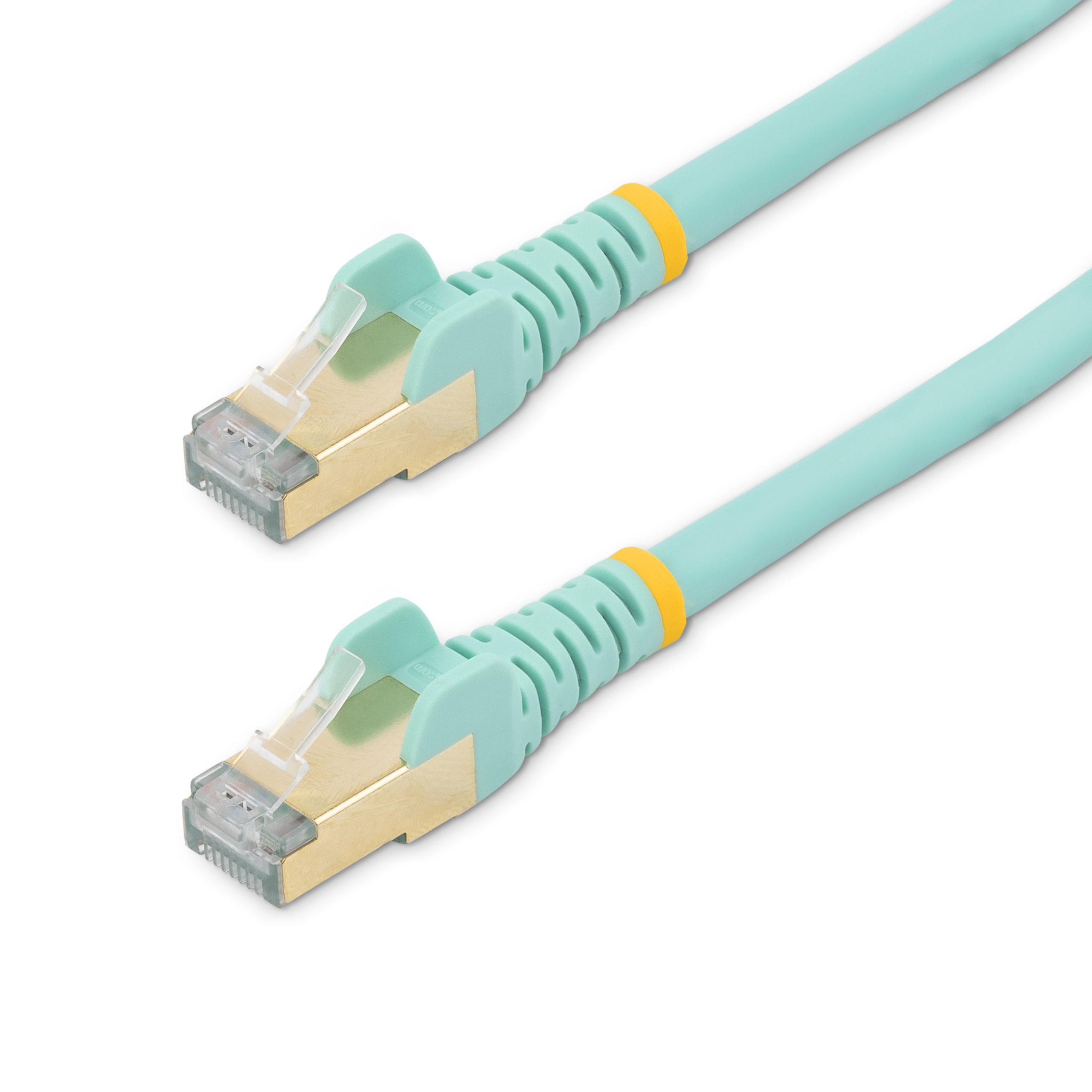 StarTech.com 2m Aqua Cat6a Ethernet Cable - STP StarTech.com — view 2