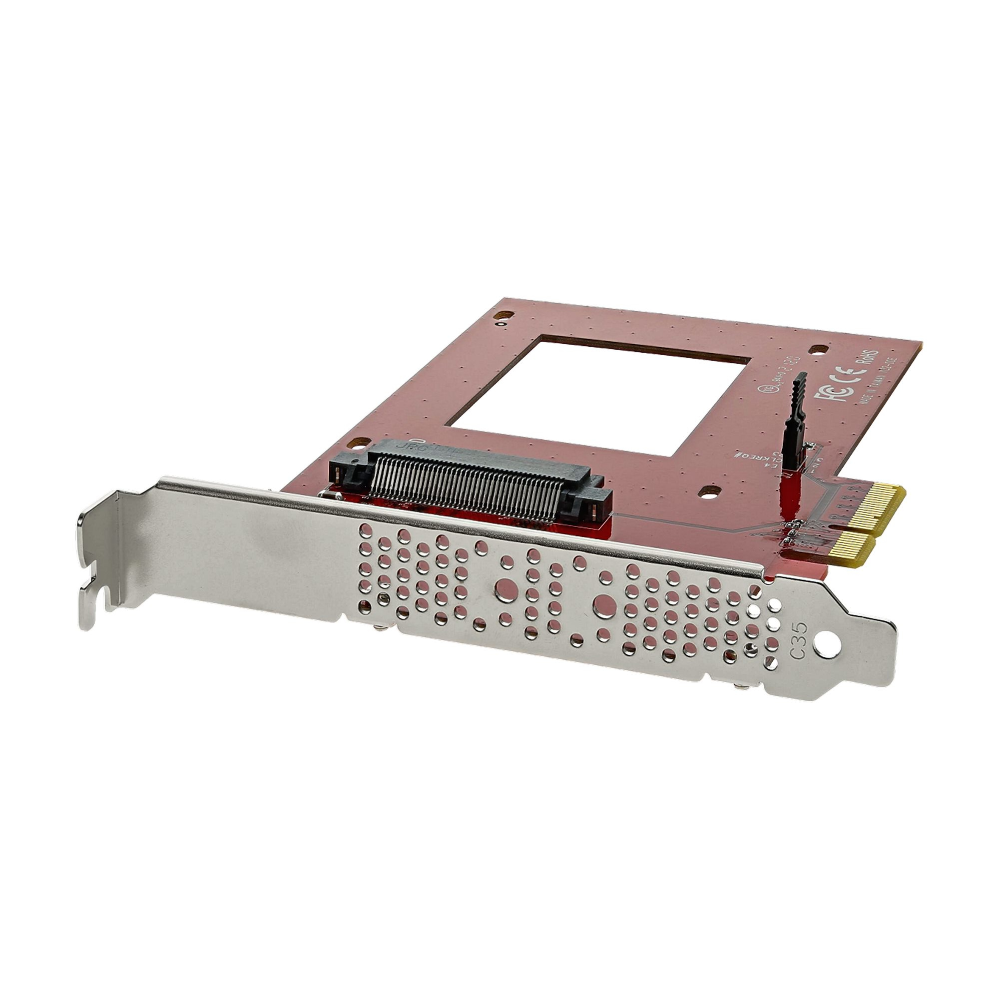 StarTech.com U.2 to PCIe Adapter - 2.5in U.2 NVMe SSD StarTech.com — view 2