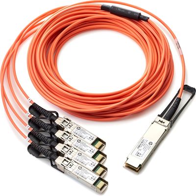 Hewlett Packard Enterprise HPE BLADESYSTEM C-CLASS QSFP+ TO 4X10G S Hewlett Packard Enterprise — view 2
