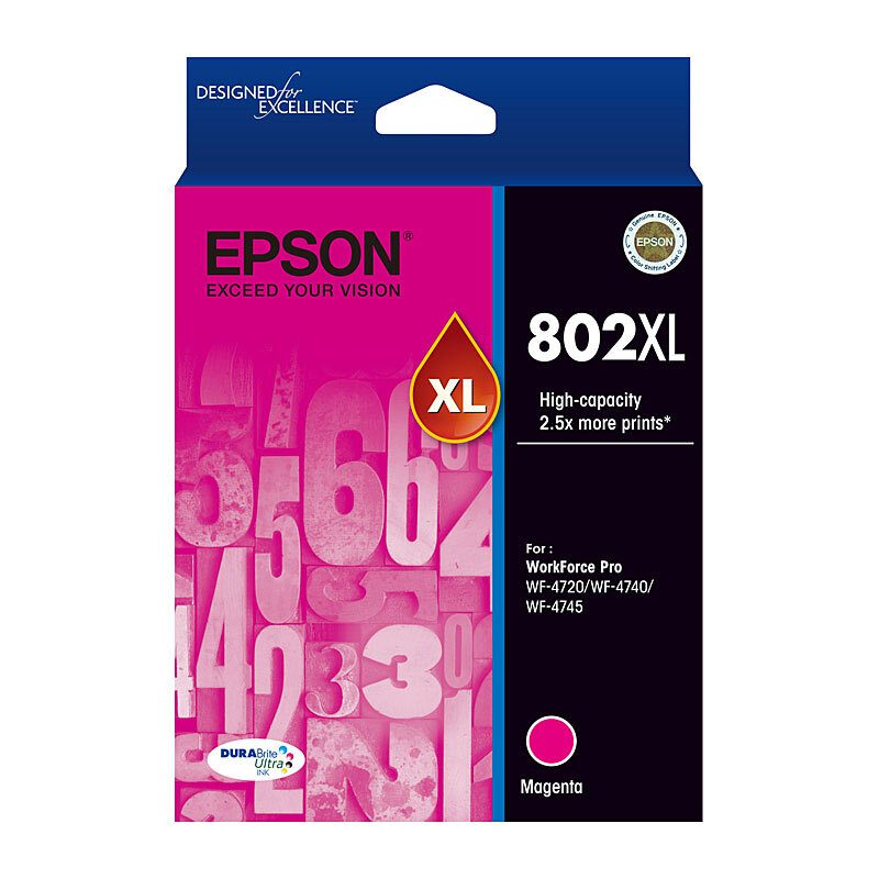 EPSON 802XL MAGENTA DURABRITE INK EPSON — view 2
