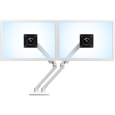 ERGOTRON MXV DESK DUAL MONITOR ARM (WHITE) ERGOTRON — view 2