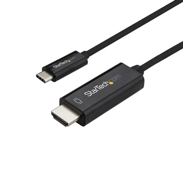 StarTech.com 2m Cable USB C to HDMI 4K60Hz - Black StarTech.com — view 2