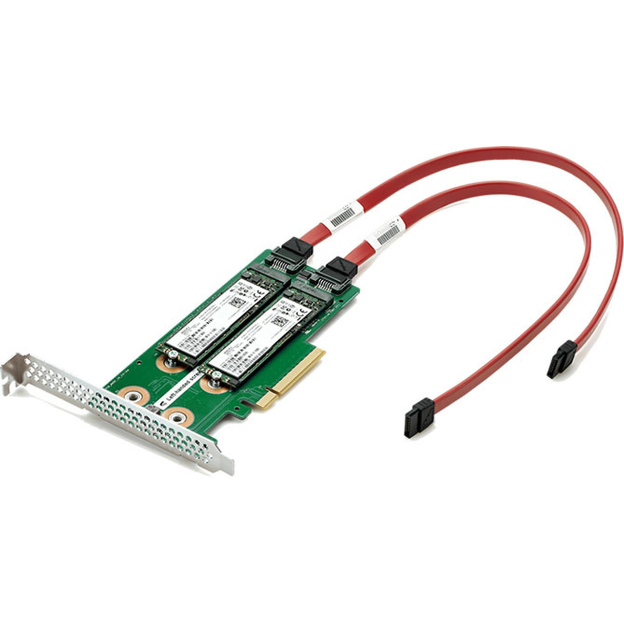 Hewlett Packard Enterprise HPE Universal SATA AIC HHHL M.2 SSD Kit Hewlett Packard Enterprise — view 2