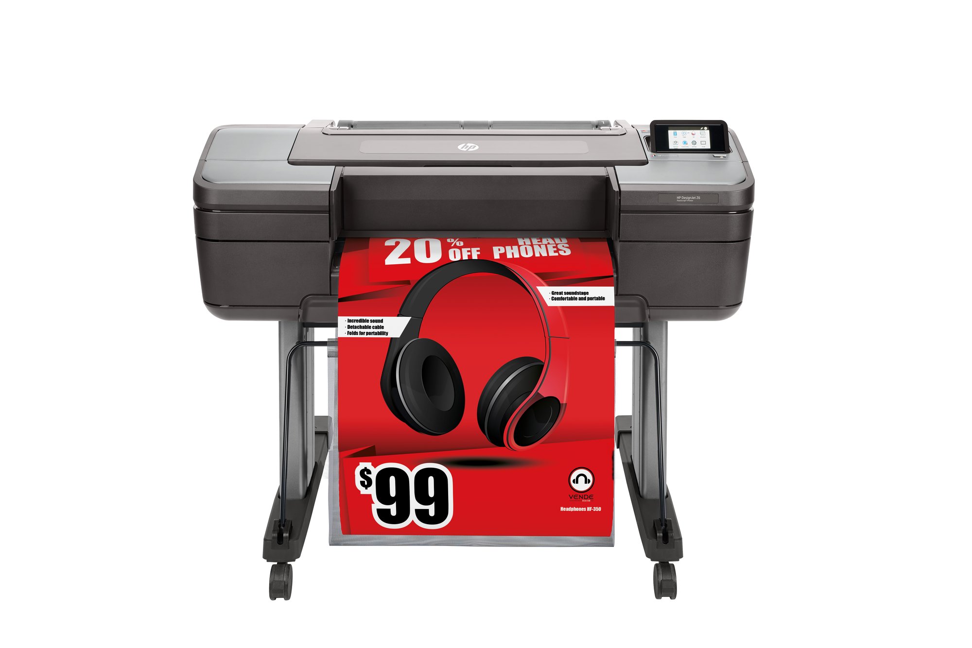HP Designjet Z6 24 PostScript Printer HP — view 2