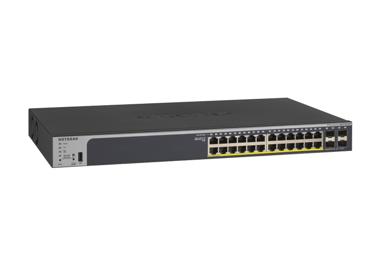 NETGEAR GS728TPV2 24P GIGABIT POE+ SWITCH LT NETGEAR — view 2