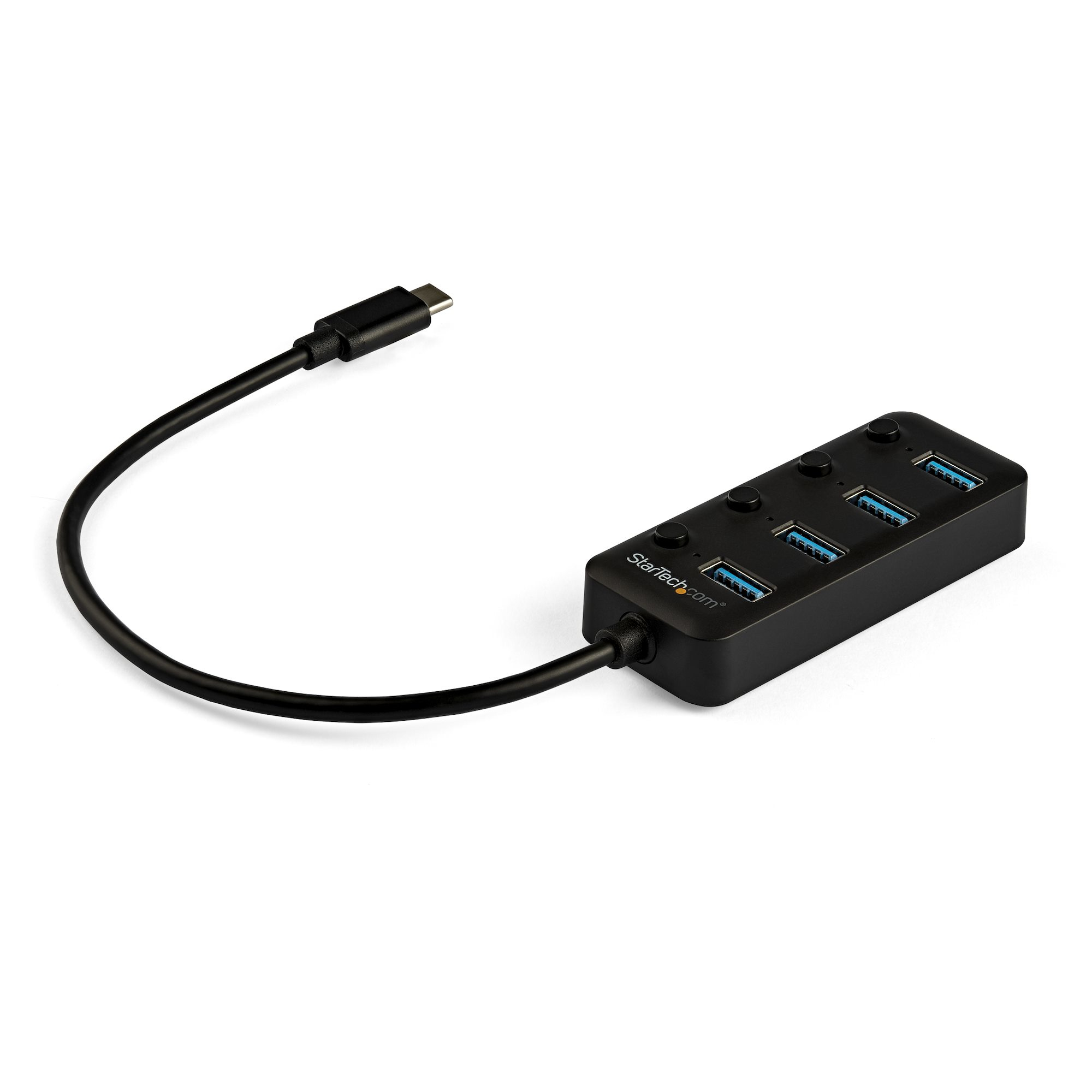 StarTech.com Hub - USB C 4-Port with On/Off Switches StarTech.com — view 2