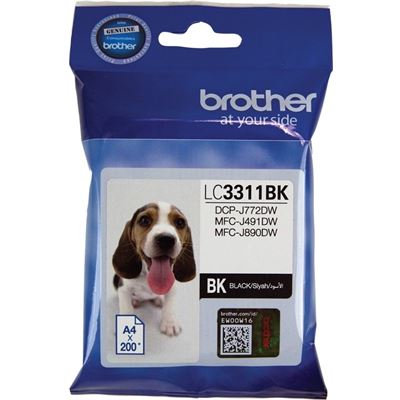 BROTHER LC3311BK INK CARTRIDGE BLACK BROTHER — view 2